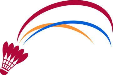 Modern Badminton Logo