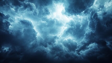Fototapeta premium Foreboding skies herald a tempest.