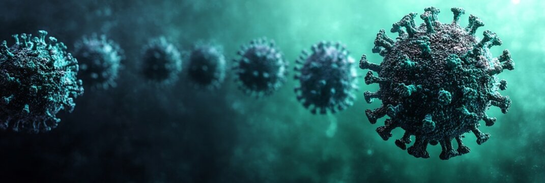 Illustration showing the critical contributions of healthcare workers to public health during a pandemic with visual elements like medical masks and hand hygiene practices