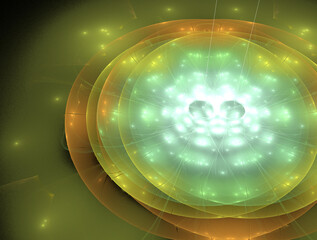 Imaginatory fractal abstract background Image