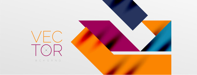 Minimal composition abstract lines and triangles background. Vector Illustration For Wallpaper, Banner, Background, Card, Book Illustration, landing page