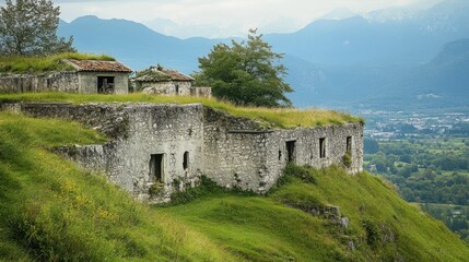 Fototapeta premium Friuli's historical layers