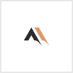 letter logo AF, FA