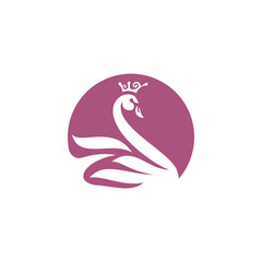 Swan Logo Icon Vector.eps