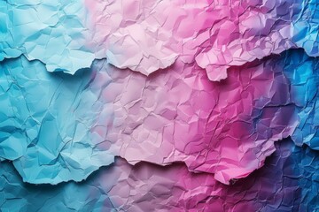 Fototapeta premium Colorful Paper Art, Abstract Folded Sculpture