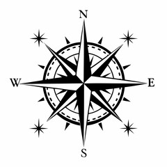 Compass, Compass SVG, Compass Rose SVG, Nautical Compass SVG, Svg, Cricut, Silhouette,