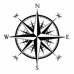 Compass Clipart, Compass SVG Cut Files For Cricut, Compass Rose Svg File, Nautical Compass Svg