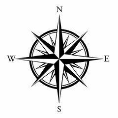Compass Clipart, Compass SVG Cut Files For Cricut, Compass Rose Svg File, Nautical Compass Svg