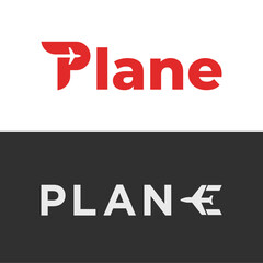 Plane Logo design. Plane beautiful logo design. Travel business logo design. business logo design.