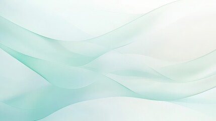 A soft, abstract background with flowing waves in muted colors.
