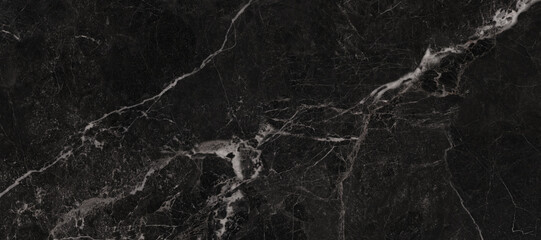 black Granite Marble Background, Royal Black and white vain marble stone, natural pattern texture background and use for interiors tile, luxury design with high resolution, Modern floor decoration.