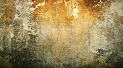 Fototapeta premium Rustic Wall Texture: An aged and weathered wall with peeling paint and a distressed finish. 