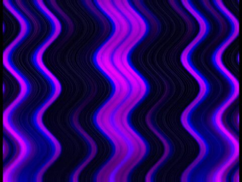 gradient waves flow abstract 3d background. seamless loop animation 4k video	