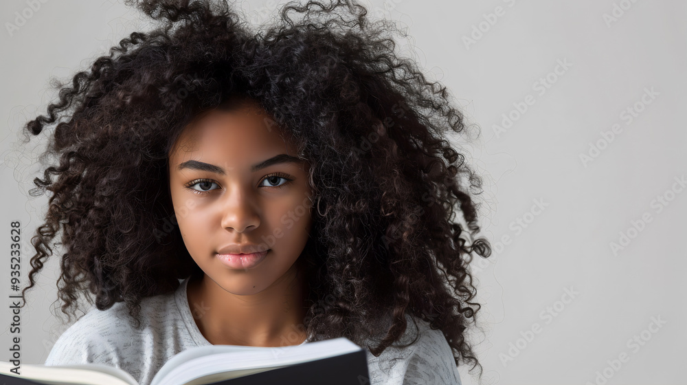 Poster Reading a book