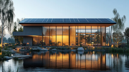 A research lab focused on developing the next generation of clean energy technology.