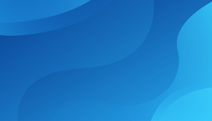 blue color wave background. Dynamic shapes composition. Eps10 vector