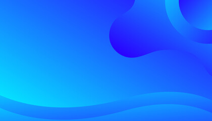 Blue Abstract background. Dynamic shapes composition. Vector illustration