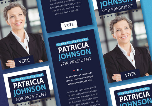 DL Flyer for US Political Campaign
