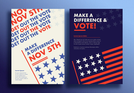 A5 Election Day Poster