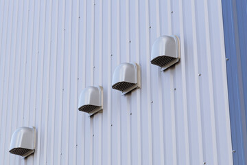 住宅の換気フード