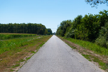 road in the countryside