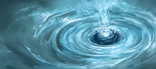 Depict black hole engulfed by a 3D cosmic abyss with 2D cosmic rays bending around it before vanishing into the void highlighting the black holes solitary existence