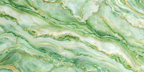 Obraz premium Marble texture with green swirls and veins, green, marble, texture, pattern, background, elegant, luxurious, natural, stone