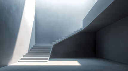 Fototapeta premium Minimalist architectural design