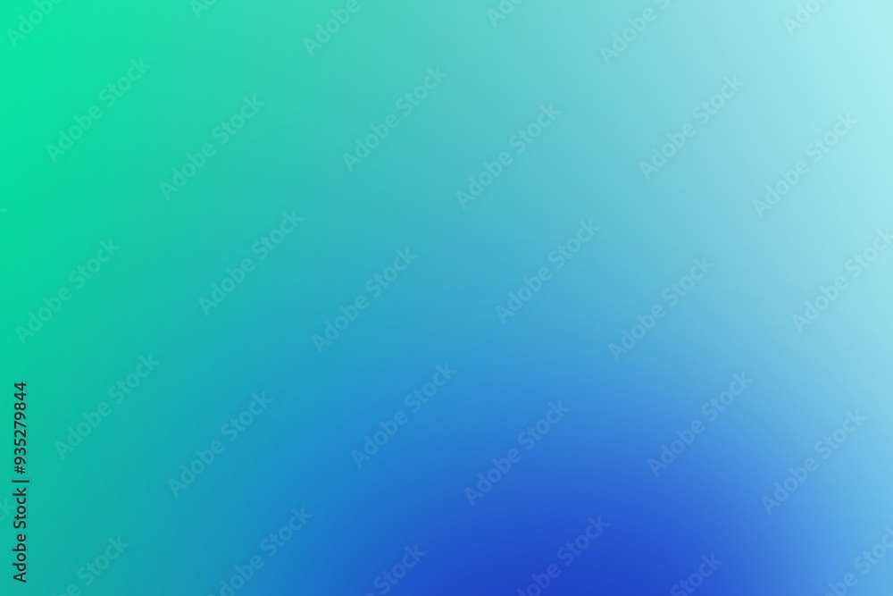 Poster abstract blue cyan gradient abstract background. elegant bright and smooth turquoise light soft blue