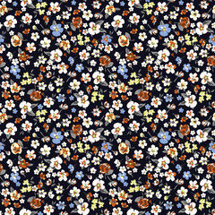 little flower pattern seamless