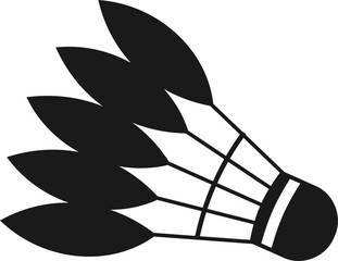 Shooting Shuttlecock Icon