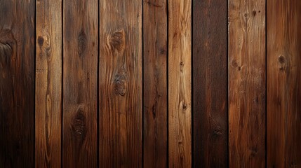 Fototapeta premium Rich Textured Wooden Planks with Warm Tones in Smooth Natural Finish for Rustic Design