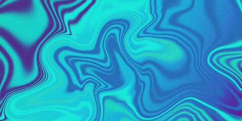 Fototapeta premium Liquid dynamic grainy texture, Colorful poster design with liquid and curve lines.