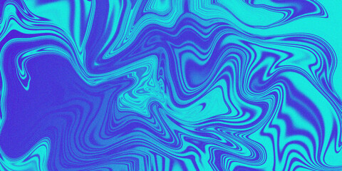 Liquid dynamic grainy texture, Colorful poster design with liquid and curve lines.