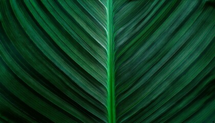 abstract green leaf texture, tropical leaf foliage nature dark green background
