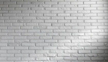 Obraz premium Abstract weathered high resolution texture old stucco light gray and aged paint white brick wall background in rural room, grungy blocks of stonework technology color horizontal architecture , ai