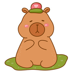 Cute Capybara cartoon