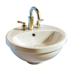 Fototapeta premium High-Resolution Bath Sink PNG Ideal for Bathroom Design and Home Renovation Projects