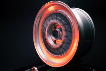 car auto rims for reduced stance auto photo rotation effect on long exposure