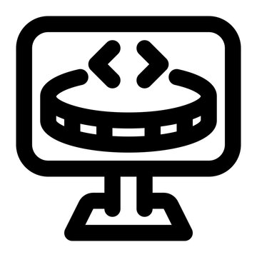 recommend clip art: token, tokenization, programming, coding, api, programming token outline icon