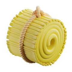 3D Autumn Hay Bale Decoration