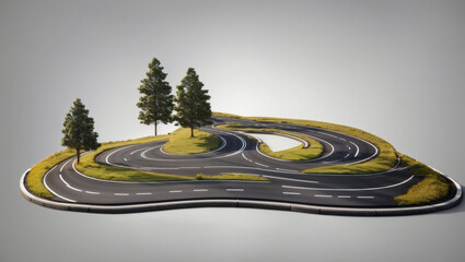 painting on the road