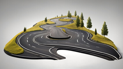 painting on the road