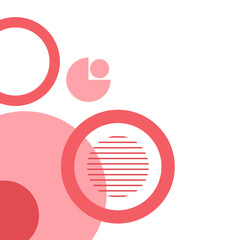 Circle Geometric Corner Border