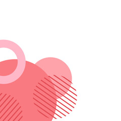 Circle Geometric Corner Border