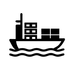 cargo ship icon