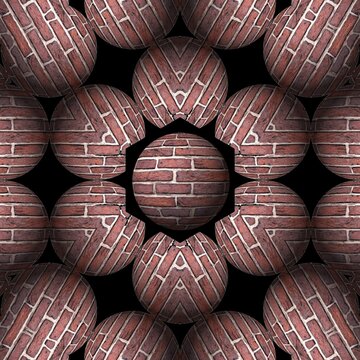 kaleidoscopic representation of an image from the film Eraserhead, by D. Lynch.