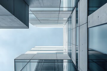 Abstract modern architecture