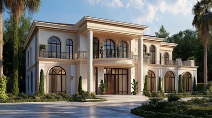 Luxury Villa in Mediterranean Style.