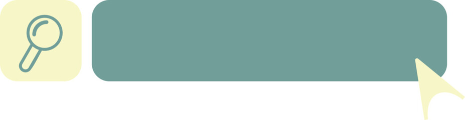 Fototapeta premium Search Bar Icon